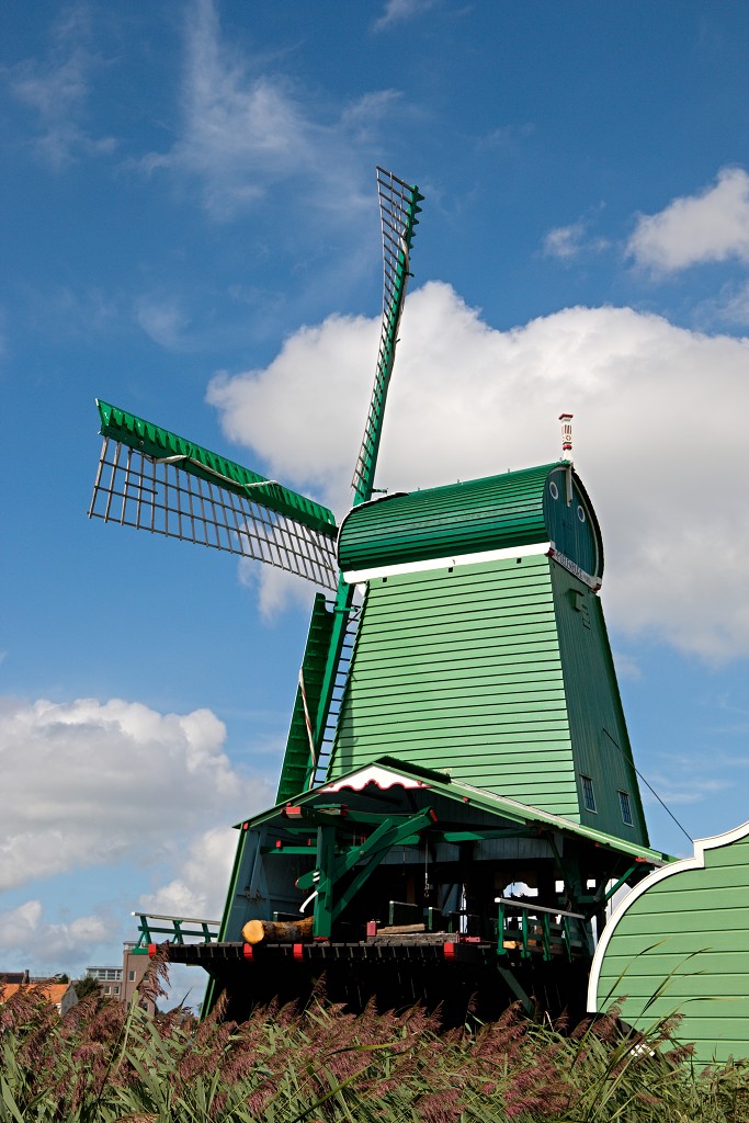 zaanse schans zaandam hdr zaanstad erfgoed unesco erfgoedlijst museum molens molen Albert Heijn attractie klompen polder